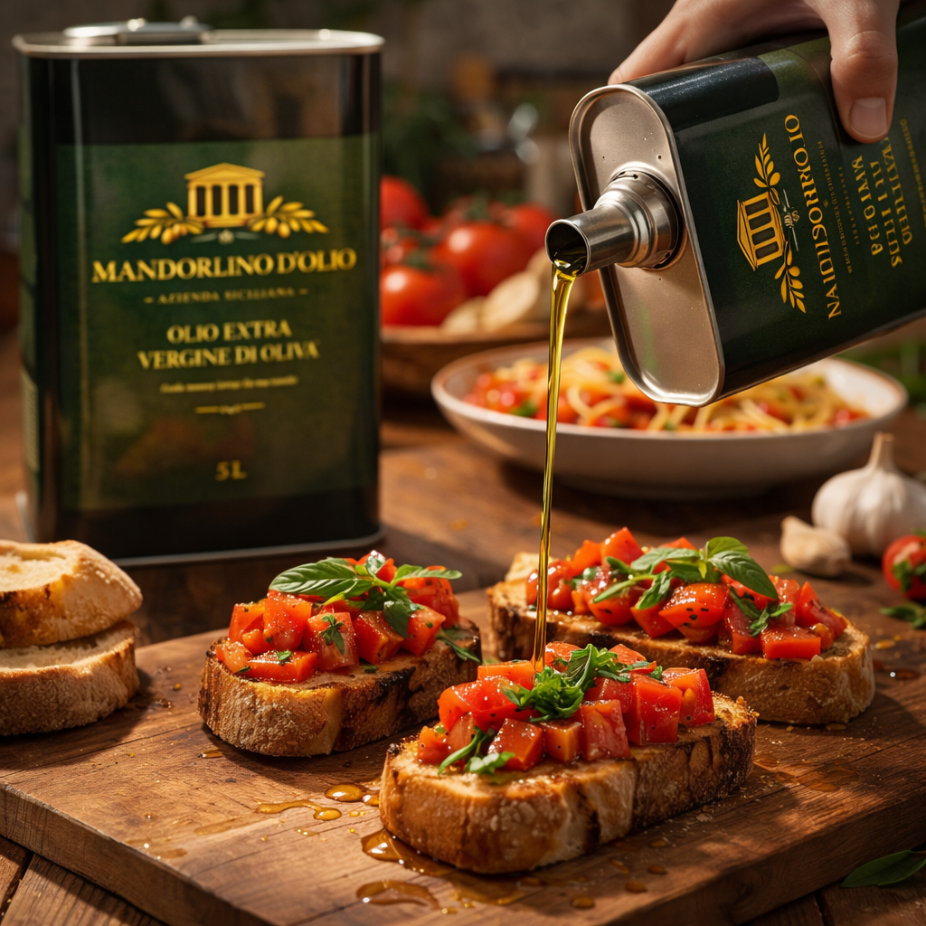 Olio Extravergine di Oliva Siciliano Monocultivar Nocellara del Belice – Raccolto 2025/26