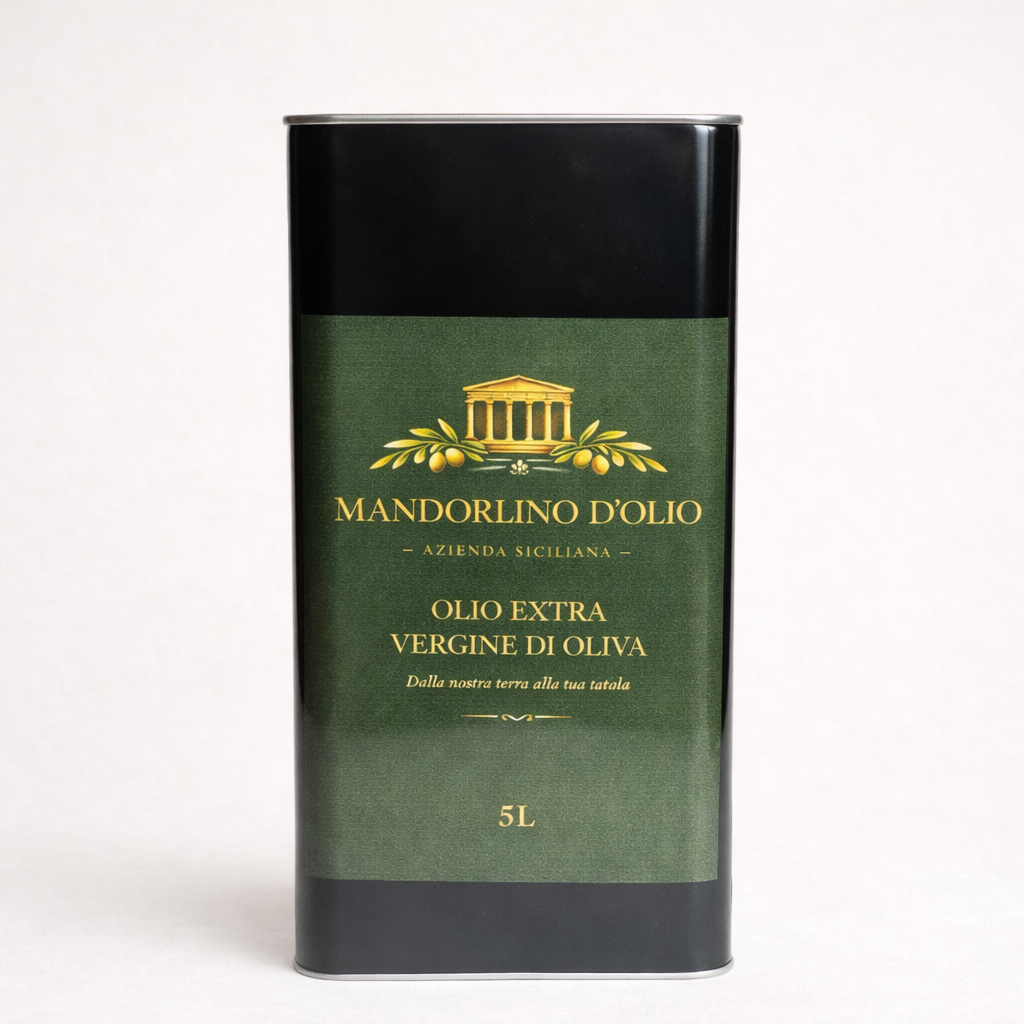 Olio Extravergine di Oliva Siciliano Monocultivar Nocellara del Belice – Raccolto 2025/26