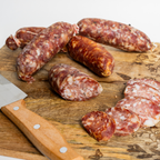 Salsiccia Secca Siciliana Fatta a Mano – Il Vero Salame di Una Volta